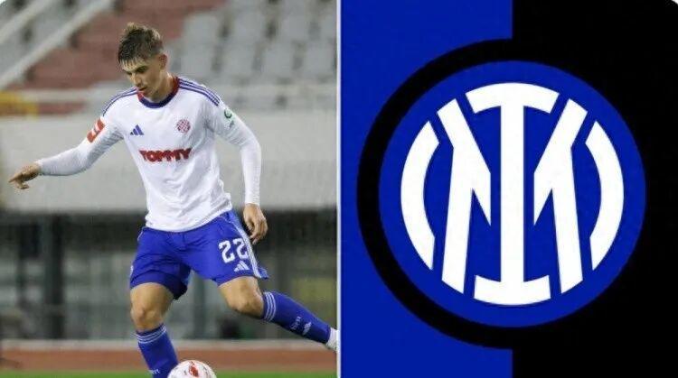 开云入口-18岁克罗地亚后卫加盟国米！身材高大的空霸，蓝黑军储备新人才